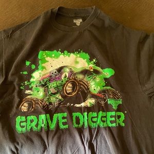 Vintage Grave Digger Monster Jam Racing Tee.